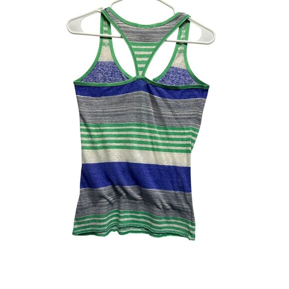 Y2K Unionbay Striped Racerback Tank Top – Size Small - Picture 6 of 8